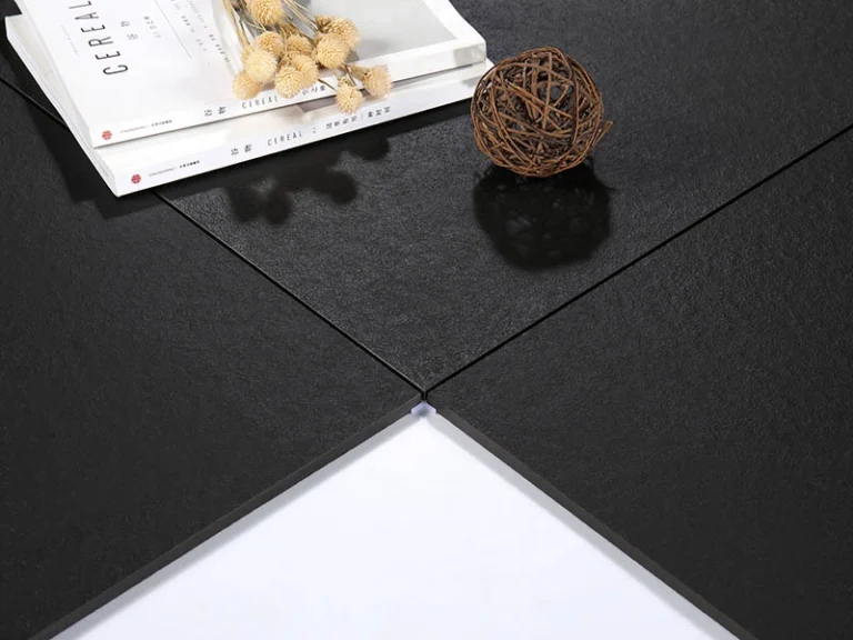 black-bathroom-floor-tiles